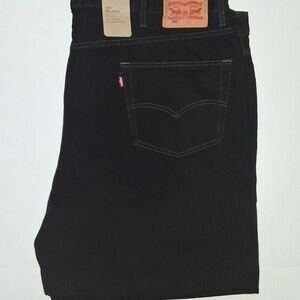 Levi's 550 Relaxed Fit Jeans Size-52x30 Black NWT